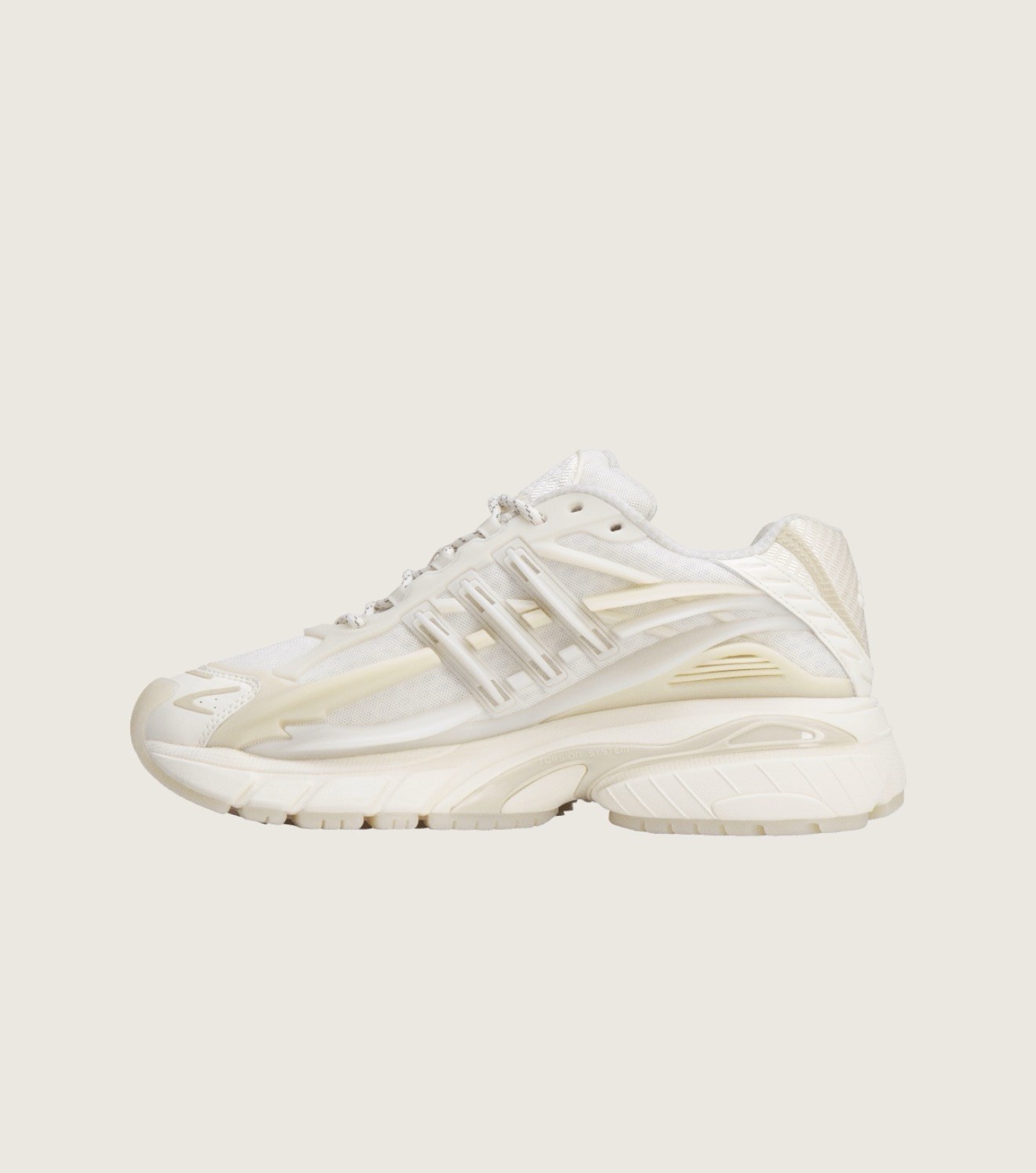 Size 12.5 – PW Adidas Adistar Jellyfish – Chalk White Off White, Bliss – PRESALE