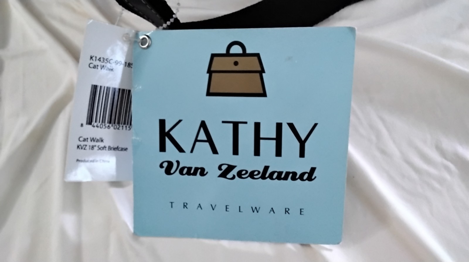 NWT Kathy Van Zeeland Travelware Leopard Cat Walk Bag Duffle Carry On Briefcase