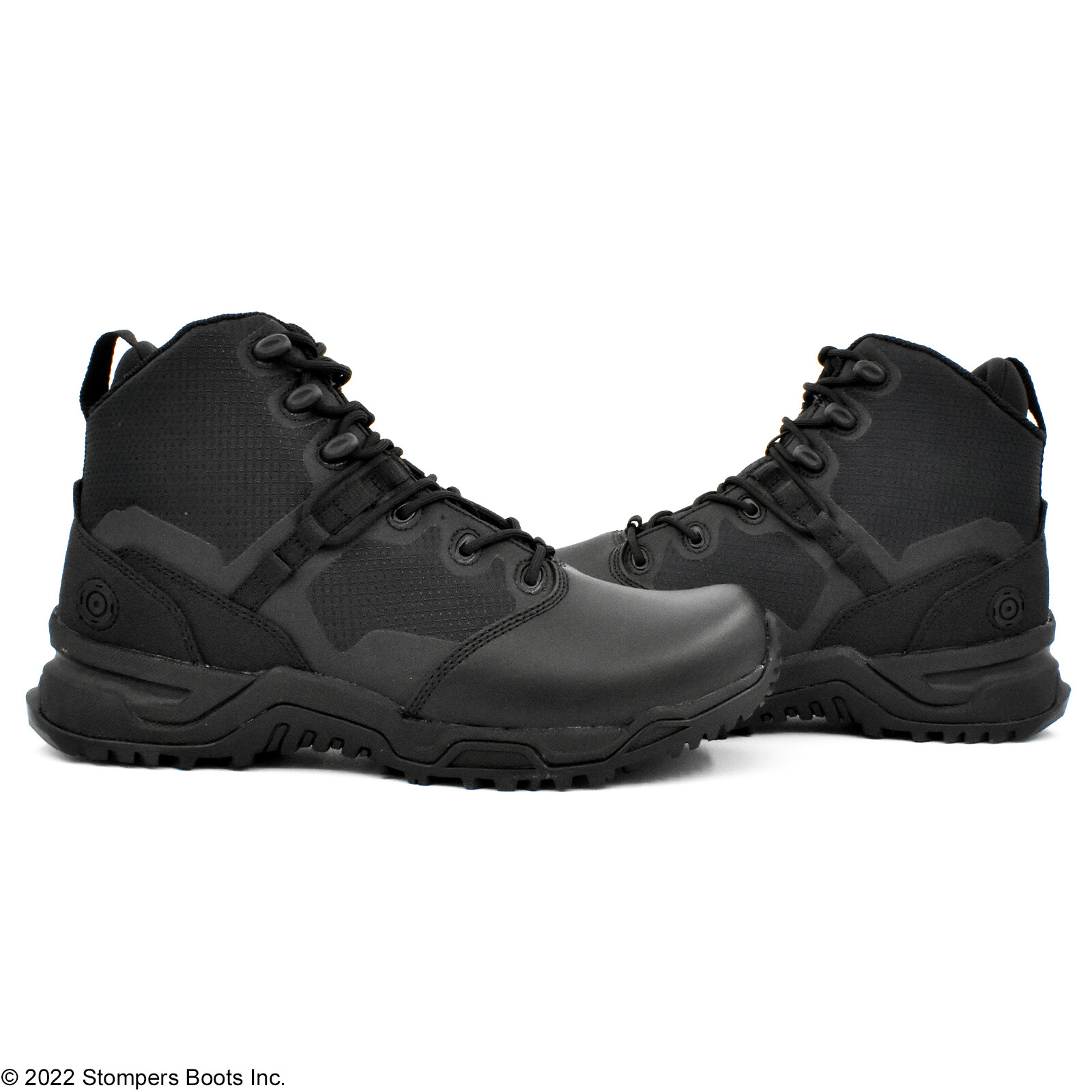 Altama 6″ Black Alpha Fury W/Side Zip & Polishable Toe 176501