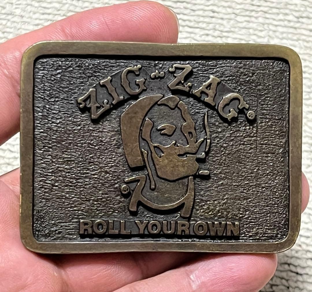 HarleyDavidson Zig Zag Vintage Belt Buckle 7.1cm x 5.2cm Used