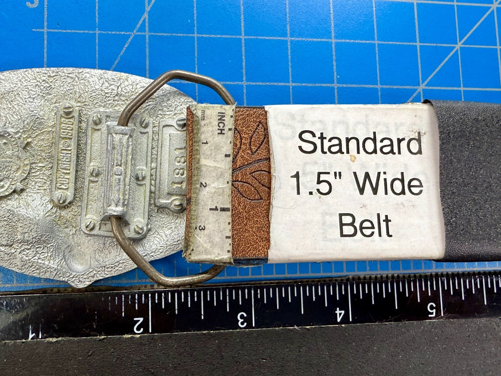Construction Worker A Breed Apart Vintage The Great American Belt Buckle