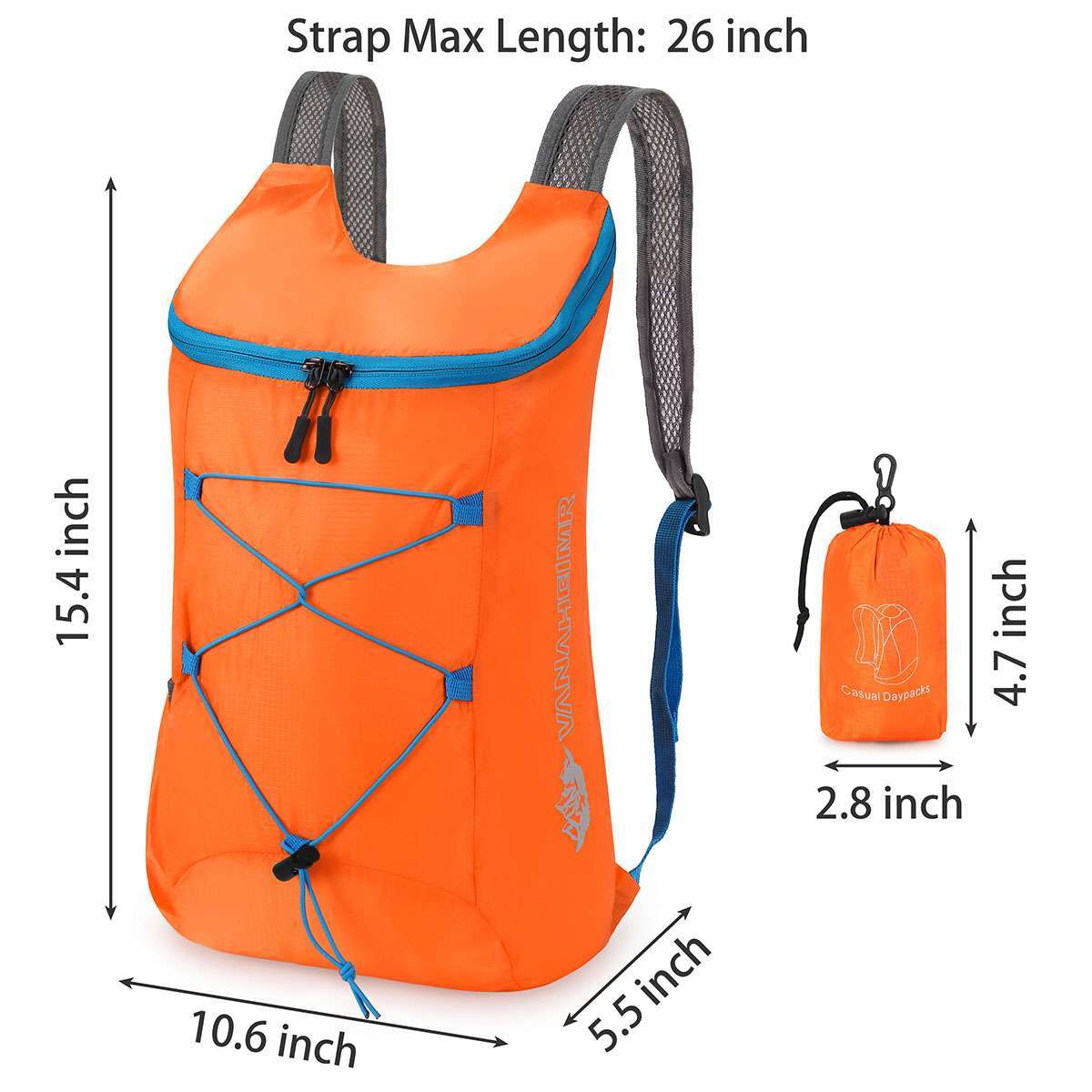 Light Foldable Waterproof Outdoor Sports Backpack Camping Hiking Travel Gym Bag