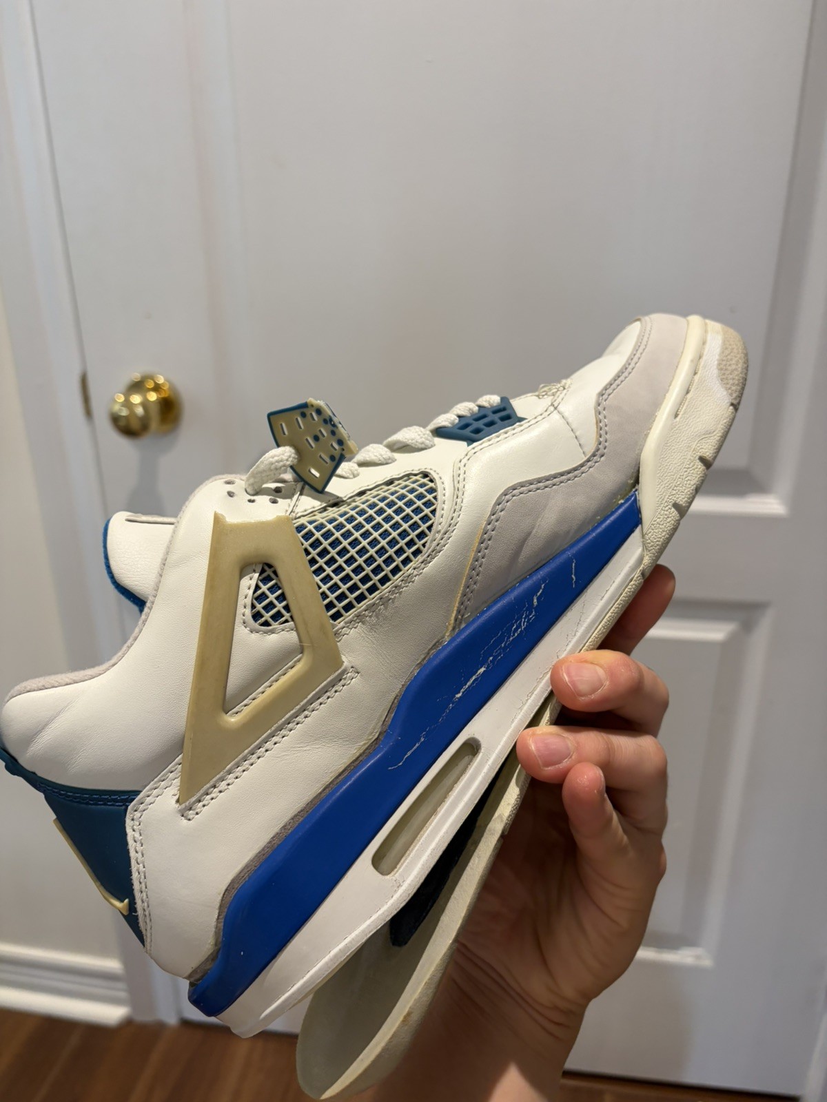 Size 10.5 – Air Jordan 4 Retro 2006 Military Blue