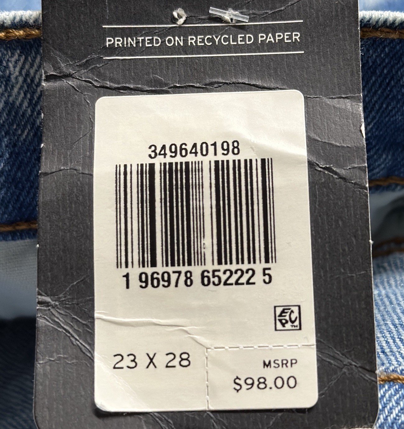 Levi’s Premium Women’s Wedgie Straight Jeans Size: 29 x 28