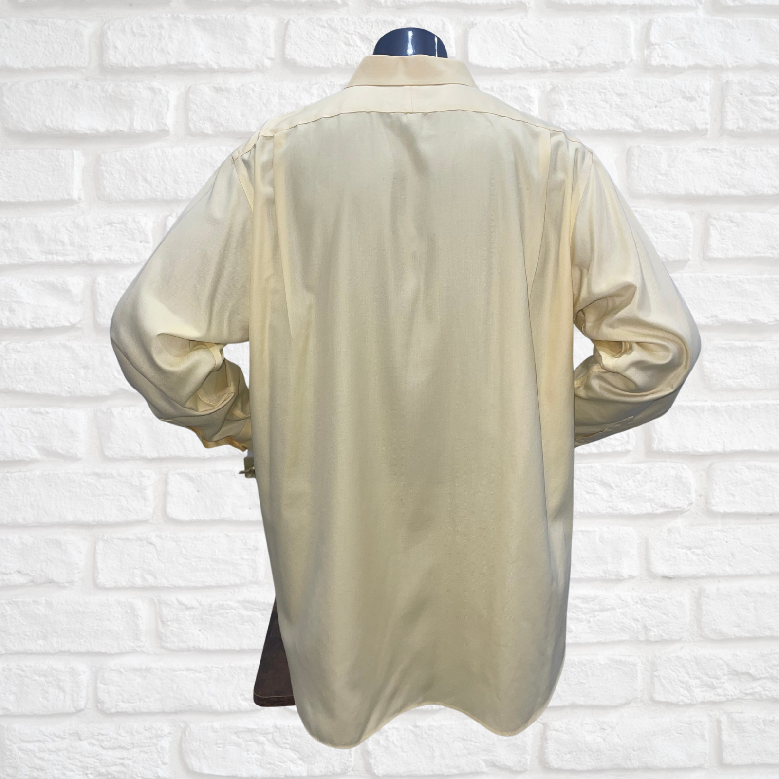 Men’s Signature Daniel Cremieux Yellow Button-Down Shirt – XXL, 100% Cotton NEW