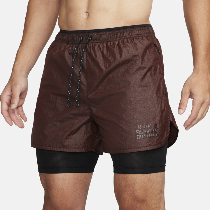 Nike $70 Men’s 7″ Running Division Repel 2-in-1 Running Shorts Gym FB8544-227
