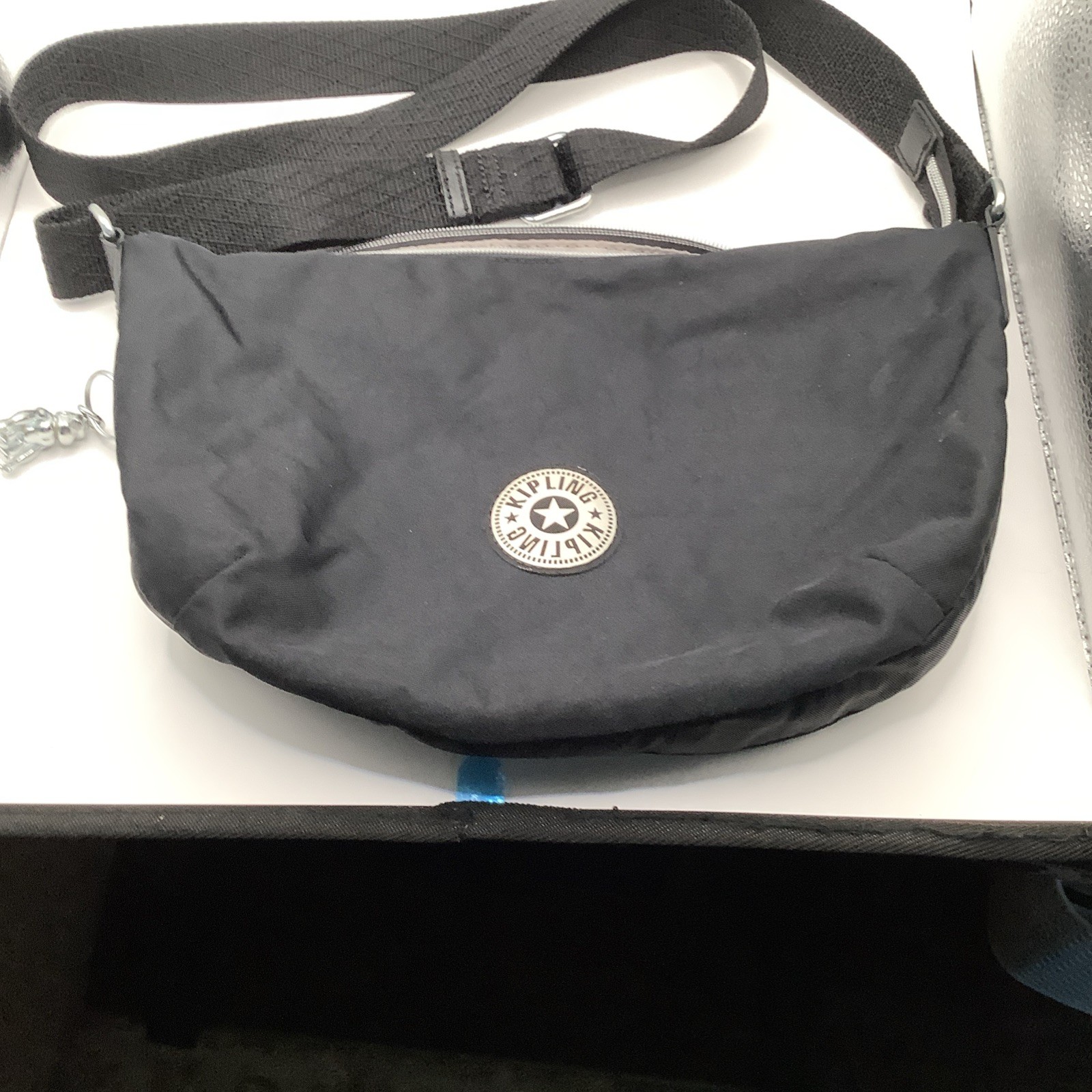 kipling crossbody bag medium black
