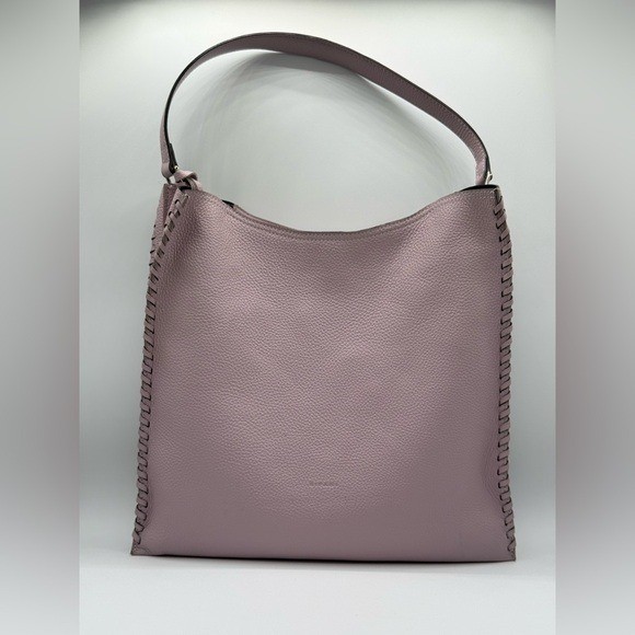 Woman’s Elegant Business Leather Shoulder Pink Bag – Crafted by Ripani