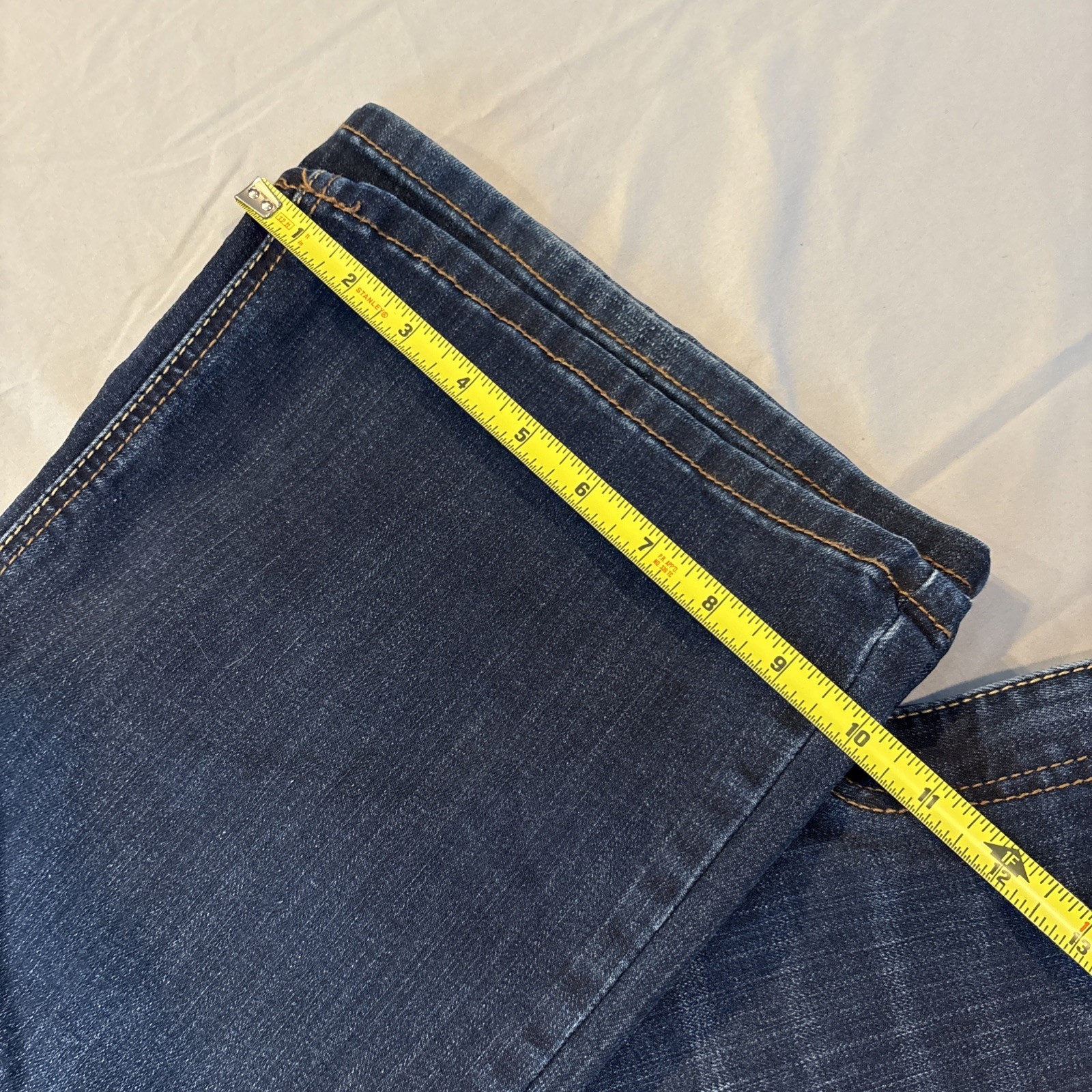 Lane Bryant Womens High-Rise Bootcut Denim Jeans Sz 20 Short Tighter Tummy Tech