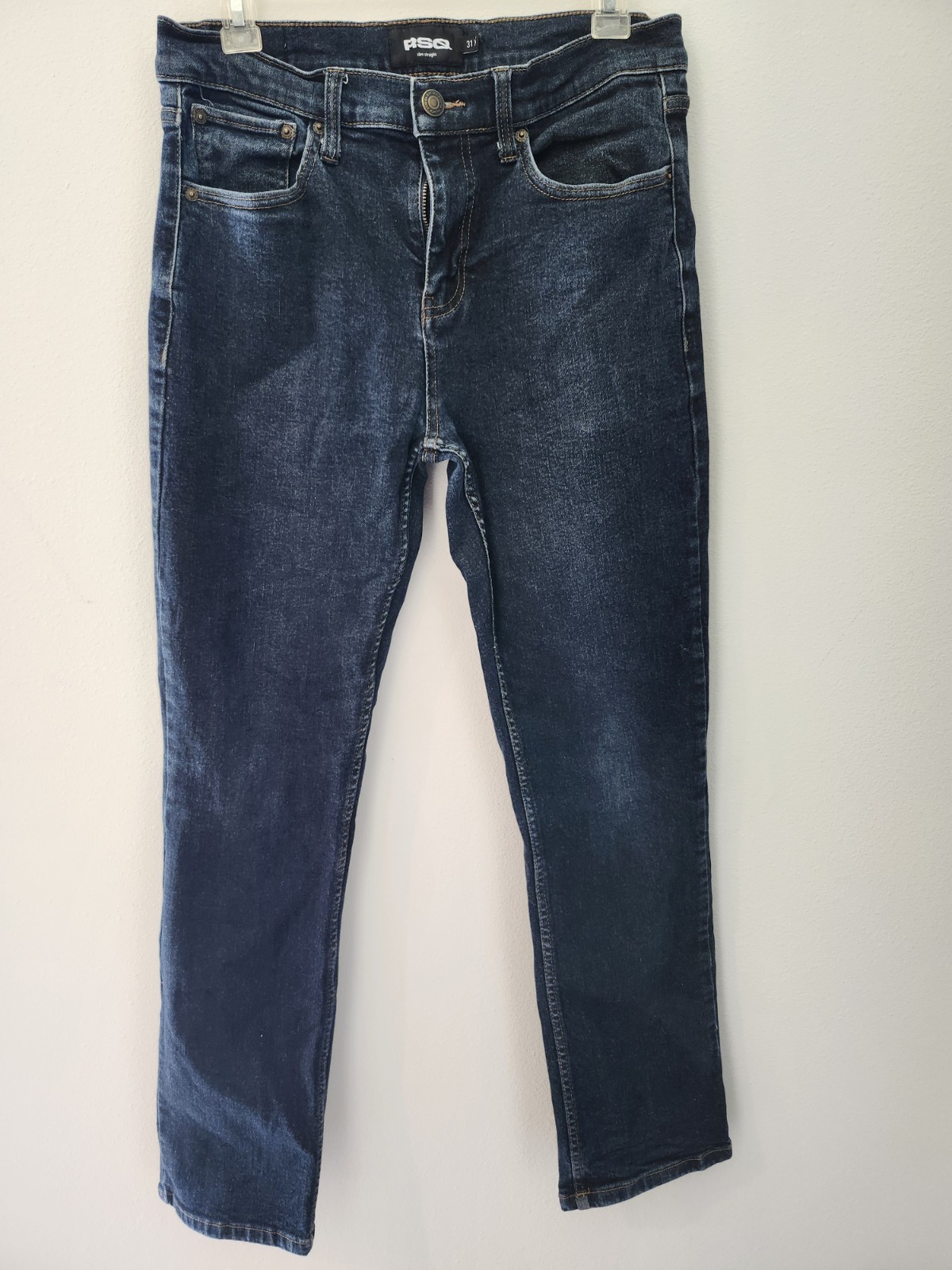 RSQ Dark Wash Slim Straight Jeans size 31×32