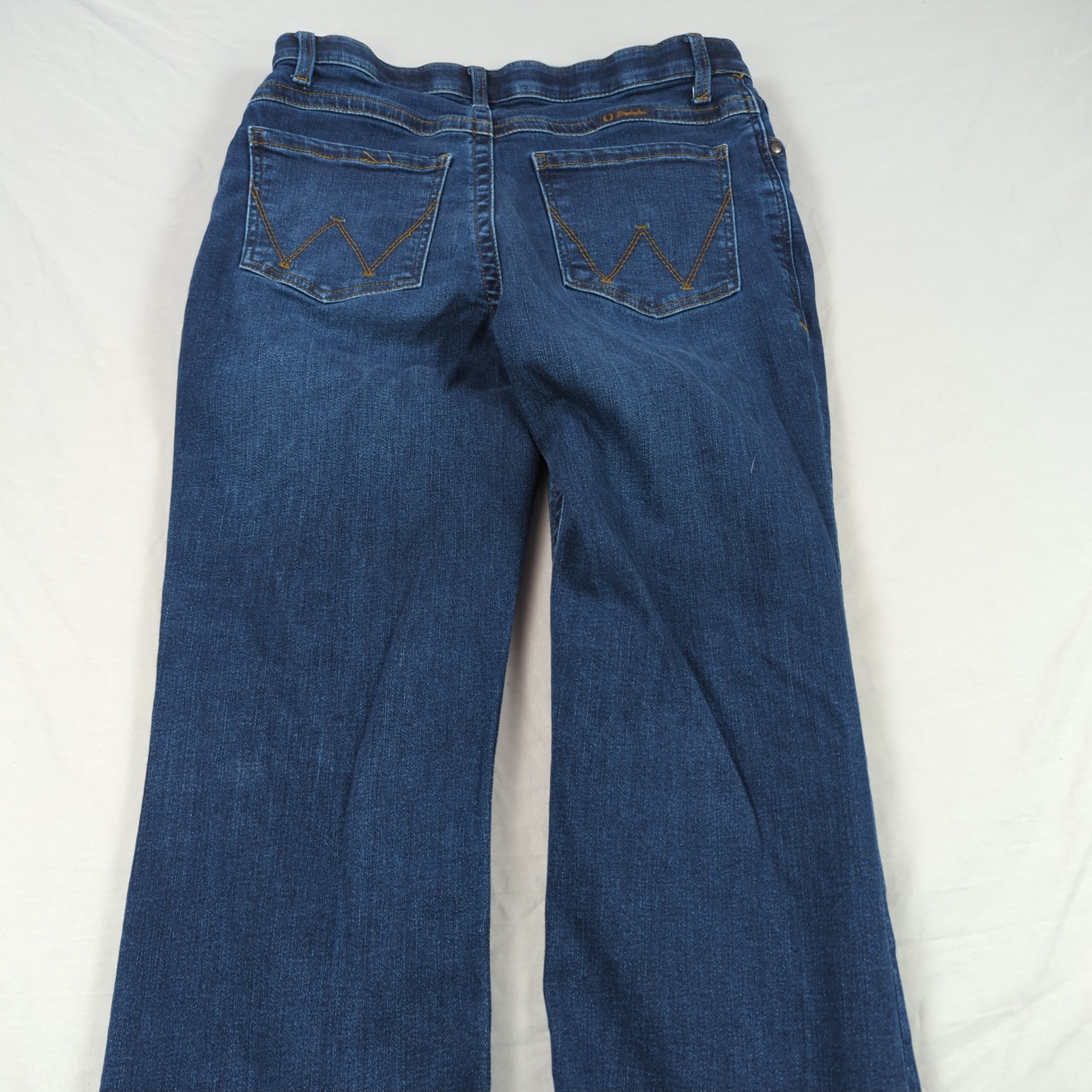 Wrangler Jeans Womens 11 32 Blue Boot Cut Stretch Willow Ultimate Riding Western