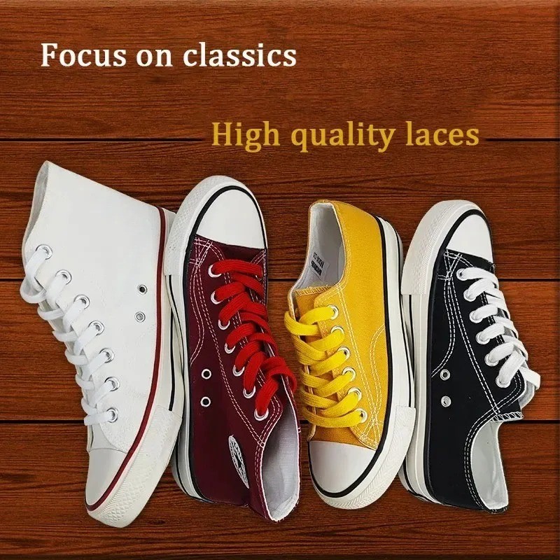 1 Pair Flat Shoelaces Classic AF1 Shoe Laces Sports Casual Unisex Strings