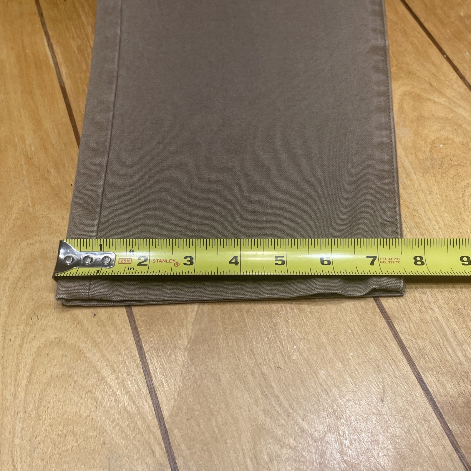Proof Rover Pants Mens Size 31×28 Straight Canvas Stretch Huckberry Beige Khaki