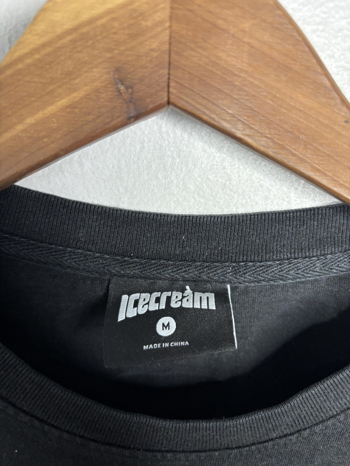 Icecream Shirt Mens Medium Black Graphic Cone Cherry Head Tee Skate Streetwear
