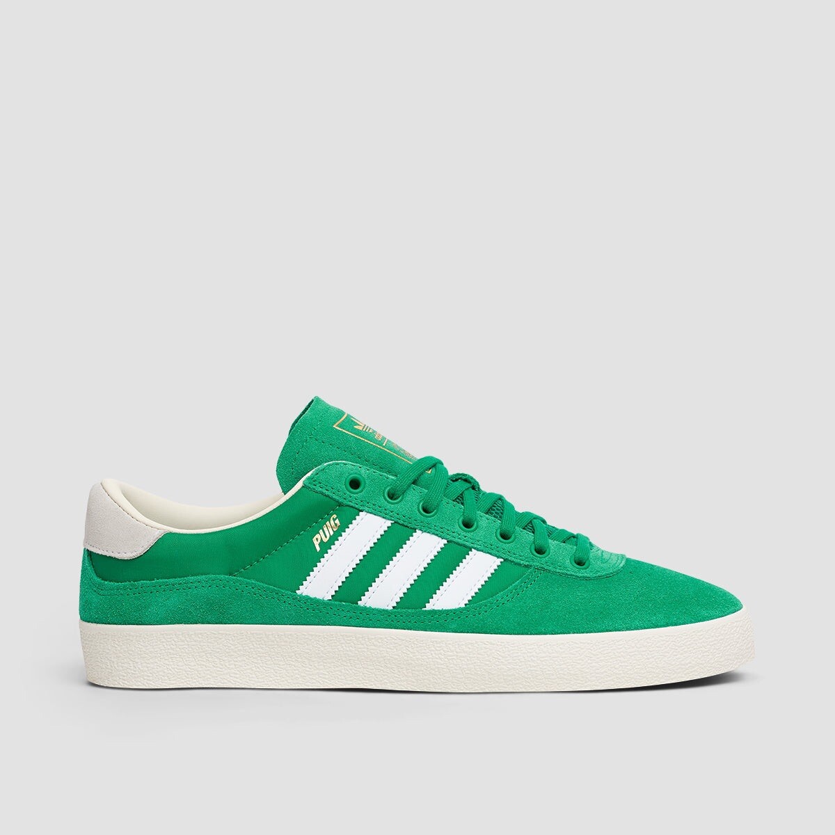 Adidas Puig Indoor Men’s Skateboarding Shoe Green Sneaker Casual Trainer #759