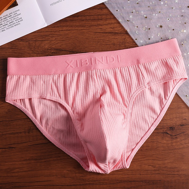 Men Sexy Cotton Knickers Briefs Underwear Large Pouch Bikini Panties Underpants