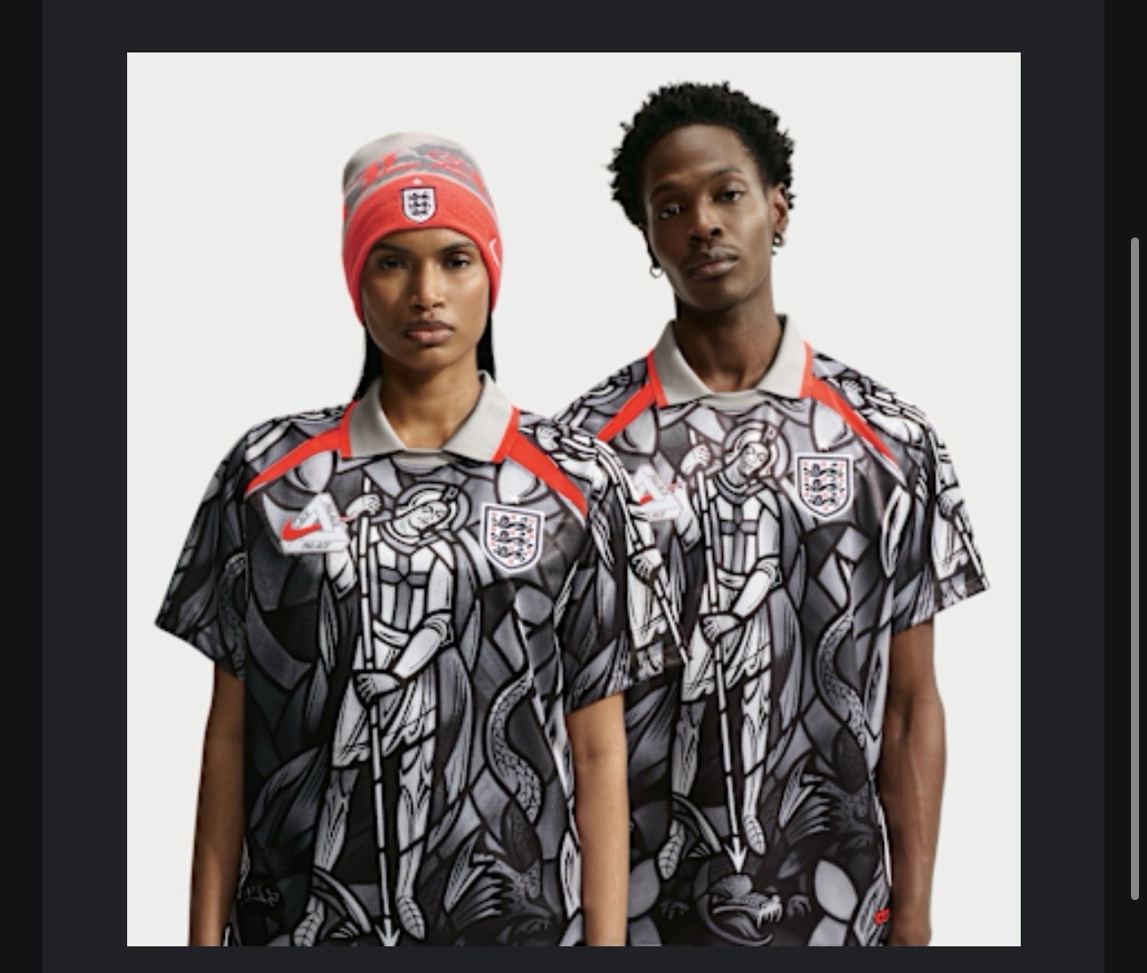 NIKE x PALACE ENGLAND World Cup Jersey PEWTER GREY (Size S) IM3198-052 FREE SHIP