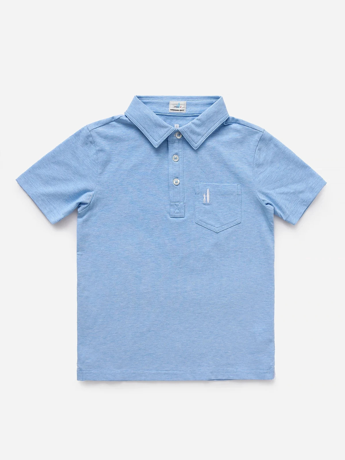 Johnnie-O Boys Youth The Original Jr Polo Heathered (Multiple Colors) (logo)