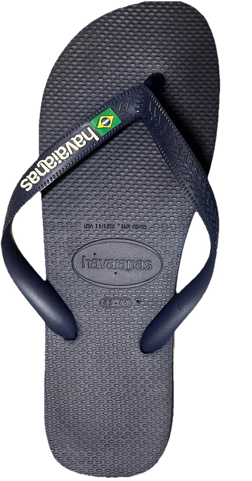 Havaianas Men’s Blue Flip Flop Sandals – US 11/12