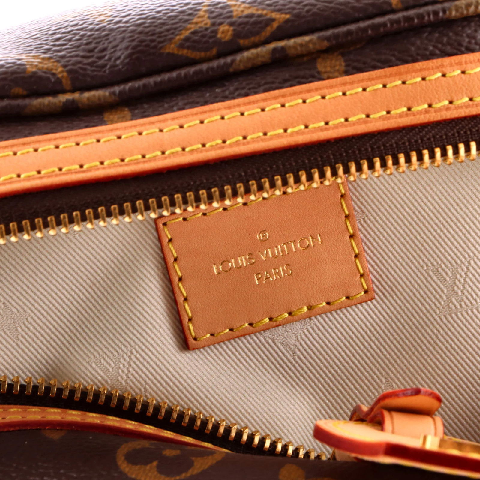 Louis Vuitton High Rise Bum Bag Monogram Canvas