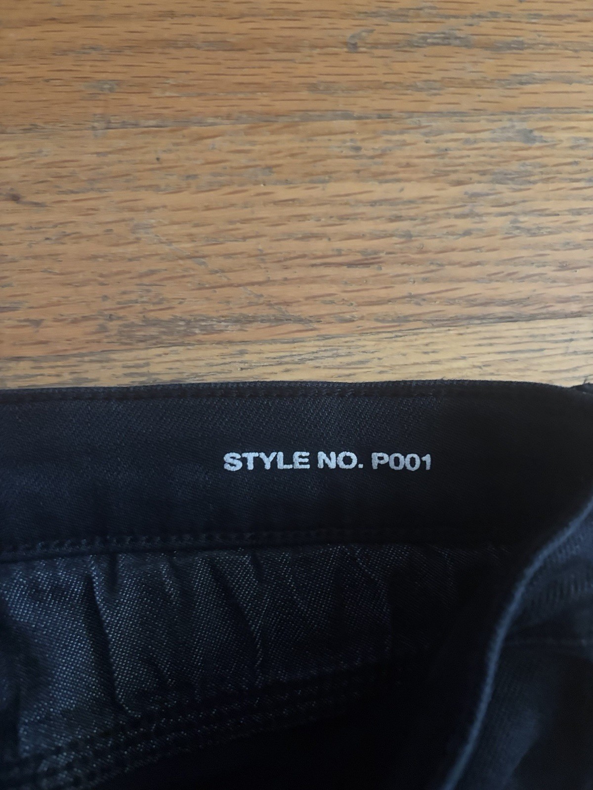 Purple Brand P001 Slim Fit Black Faded Distressed Jeans Mens Size 32 Button Fly