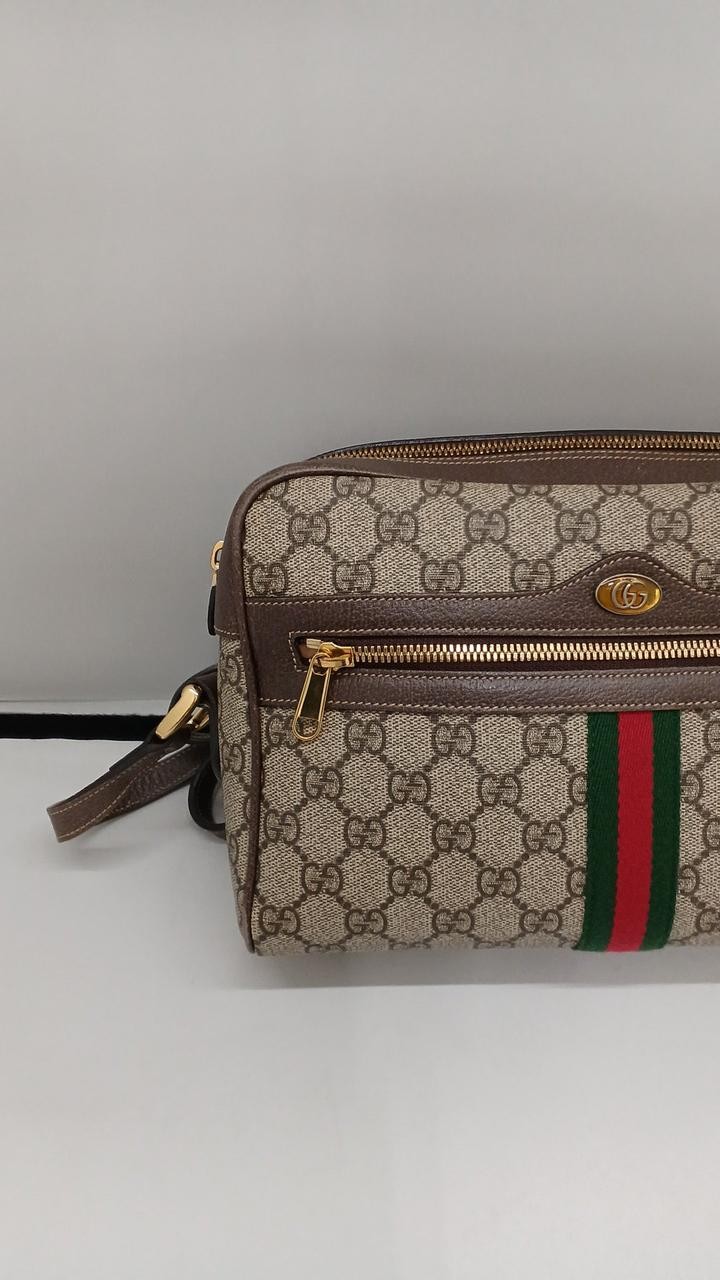 GUCCI GG Supreme Ophidia Model Inner Stains Corner Scuffs Present