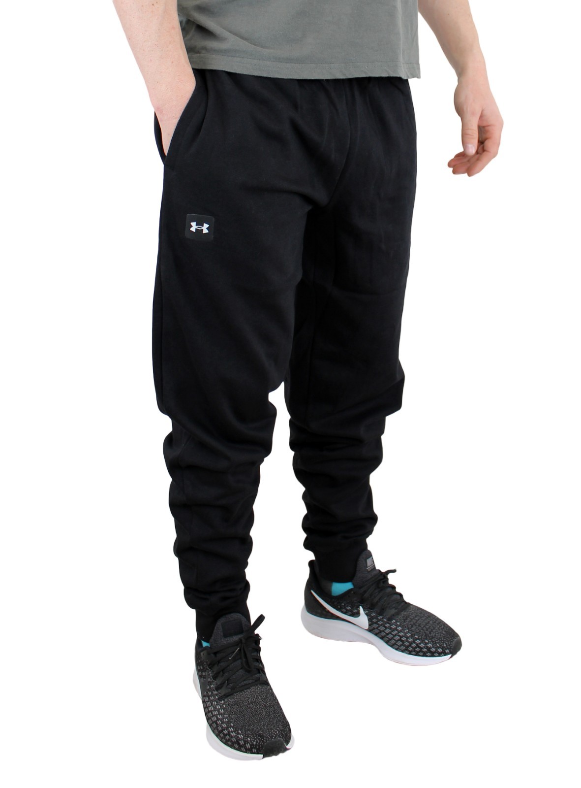 Under Armour Men’s Rival Fleece Joggers 1357128 Loose Fit Tapered Sweatpants