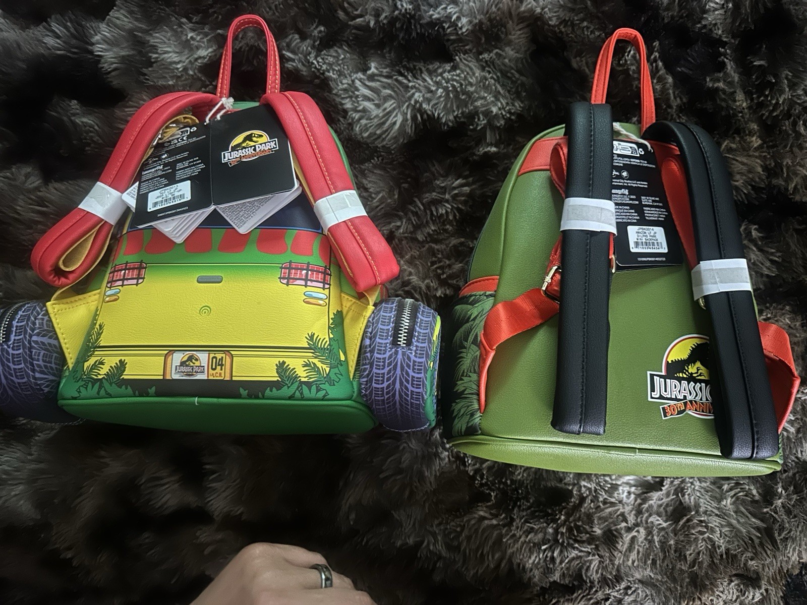 New Loungefly Jurassic Park Set.