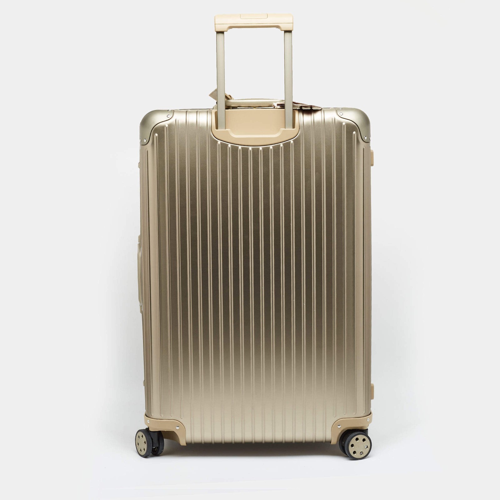 Rimowa ETag Large Topas Titanium Aluminium 4 Wheeled CheckIn Luggage