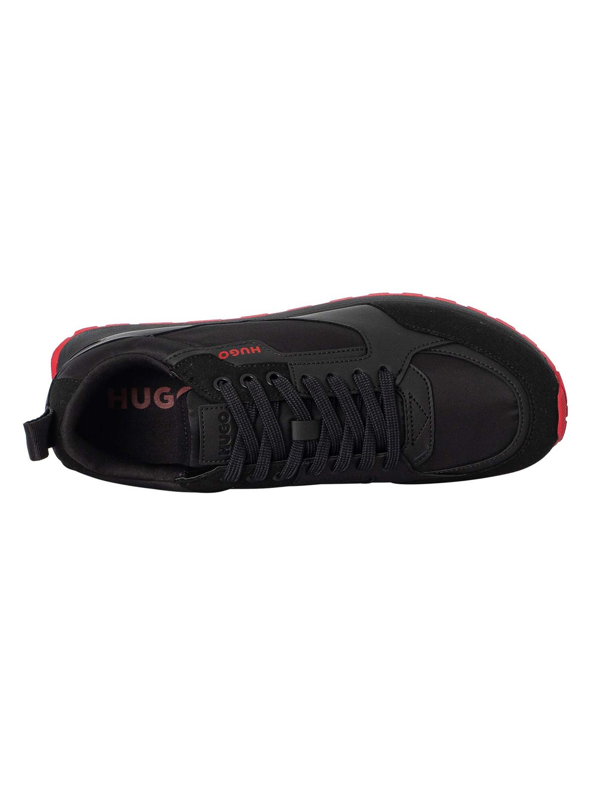 HUGO Men’s Icelin Running Trainers, Black