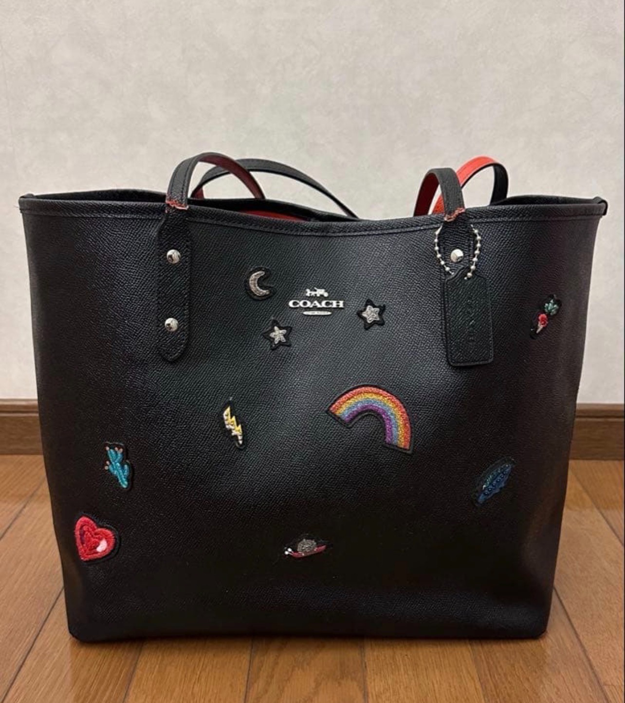 Coach/COACH/F25798 Leather City Zip Tote Bag