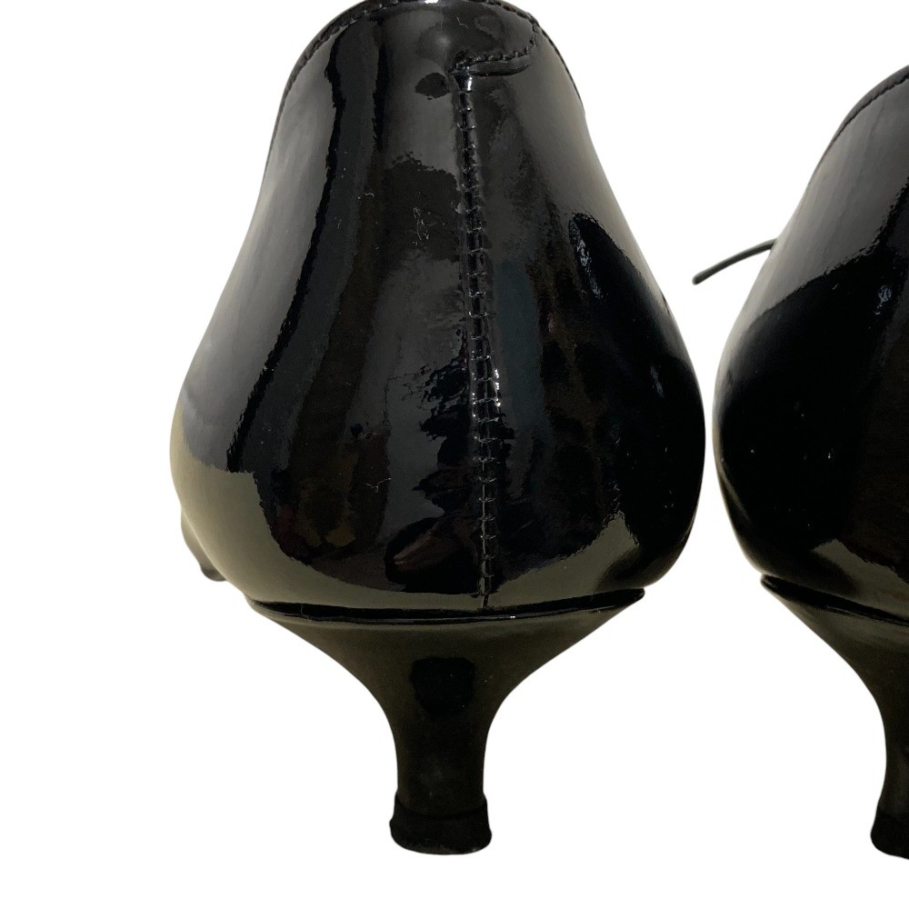 ODETTE E ODILE Lace-Up Shoes, Back Heel Pumps, Size 9.3, Black Women USED