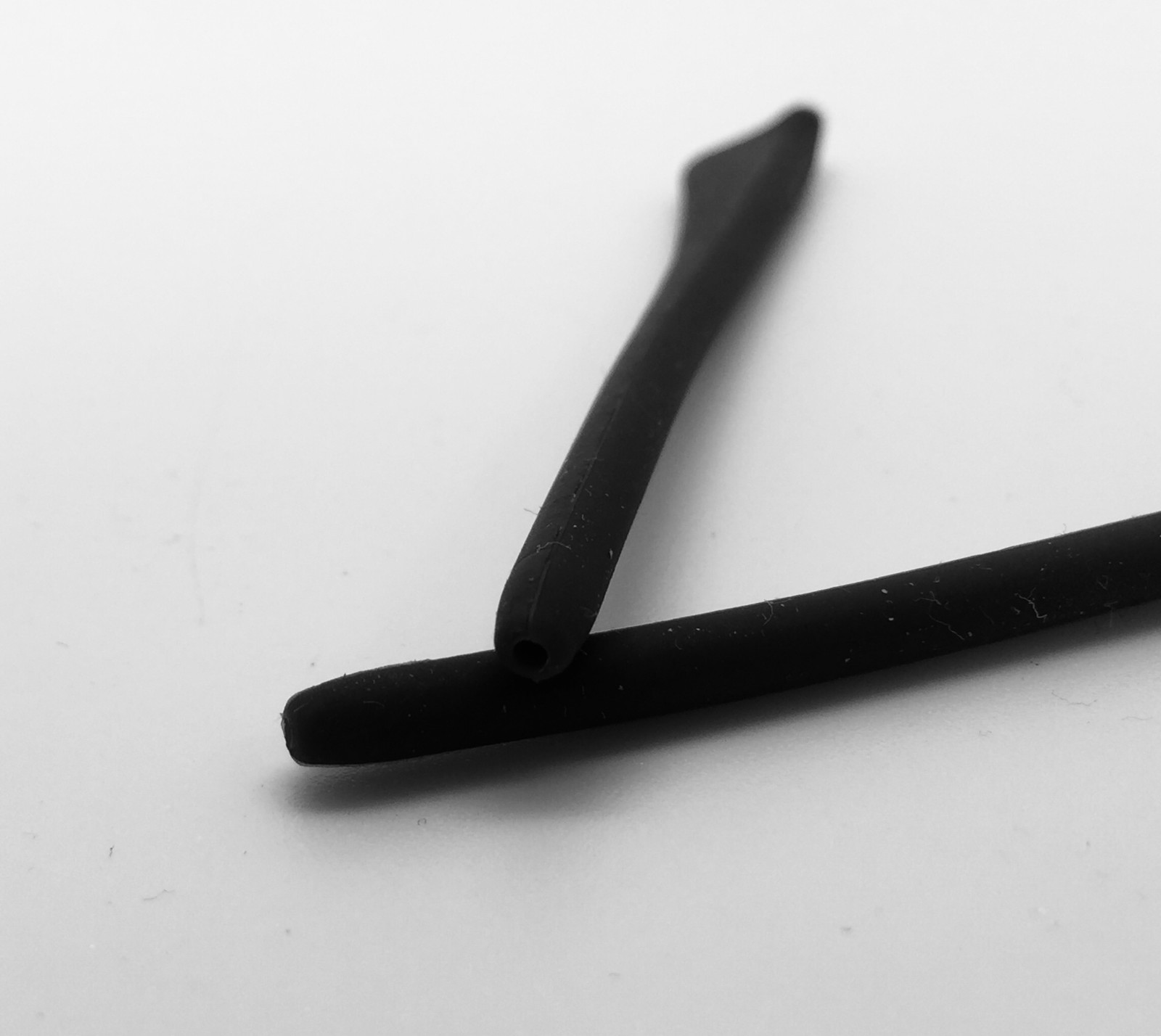 RayBan Aftermarket Silicone Replacement Temple Tips RB 3183 Black