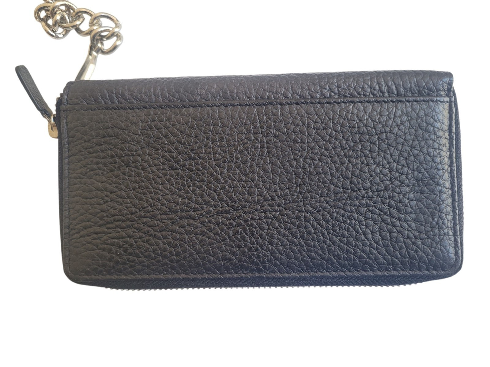 Rustic Genuine Leather Biker Wallet W/ Chain Brown Bi-Fold Trucker Wallet