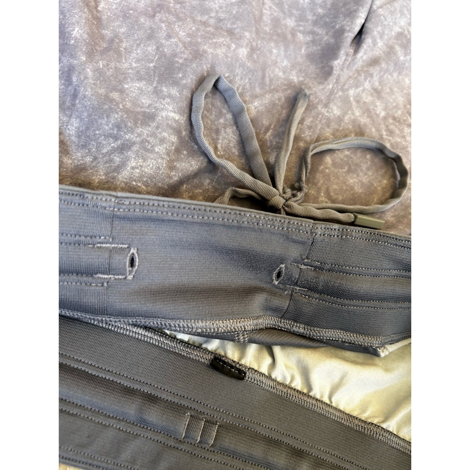 Lululemon Men’s T.H.E. Short Linerless Gravel Gray Athletic Shorts Size XL