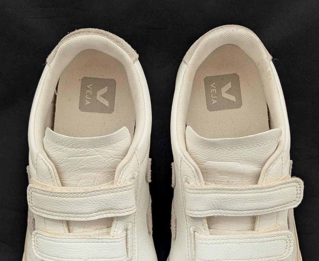 VEJA RECIFE Logo Sneakers EXTRA- WHITE/NATURAL 3 Strap Shoes W 9 M 7 EU 40 $180*