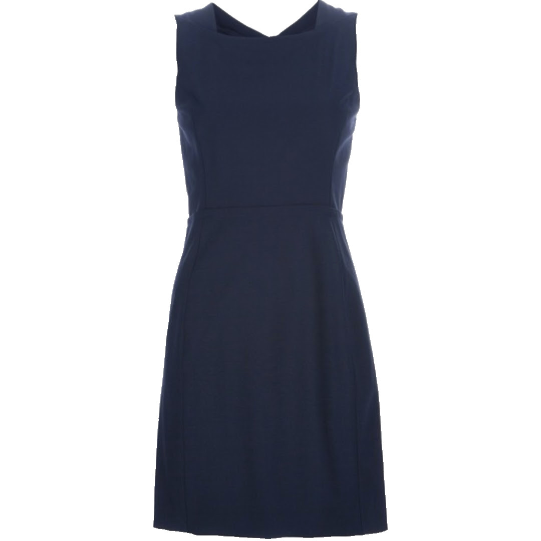 Theyskens’ Theory Doran Wool Blend Sheath Dress Quiet Luxury Career Women’s 2