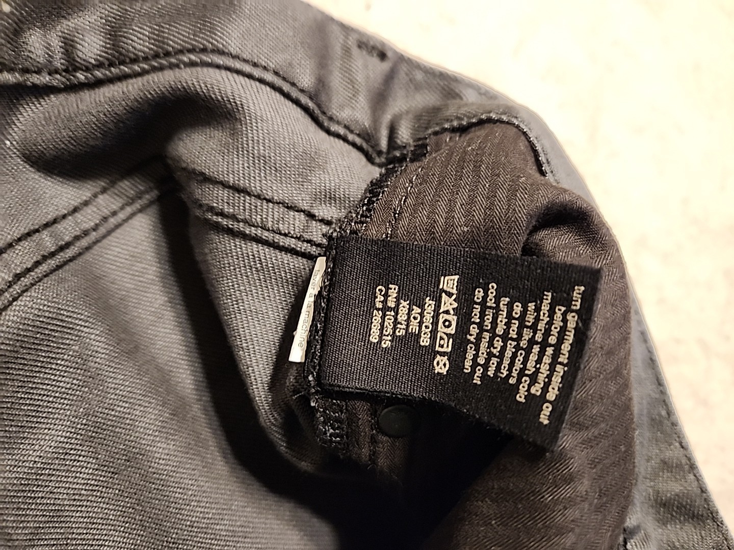 John Varvatos USA Men’s Bowery Slim Straight Jeans 38×27 NEW $228 J306Q3B-AOIE