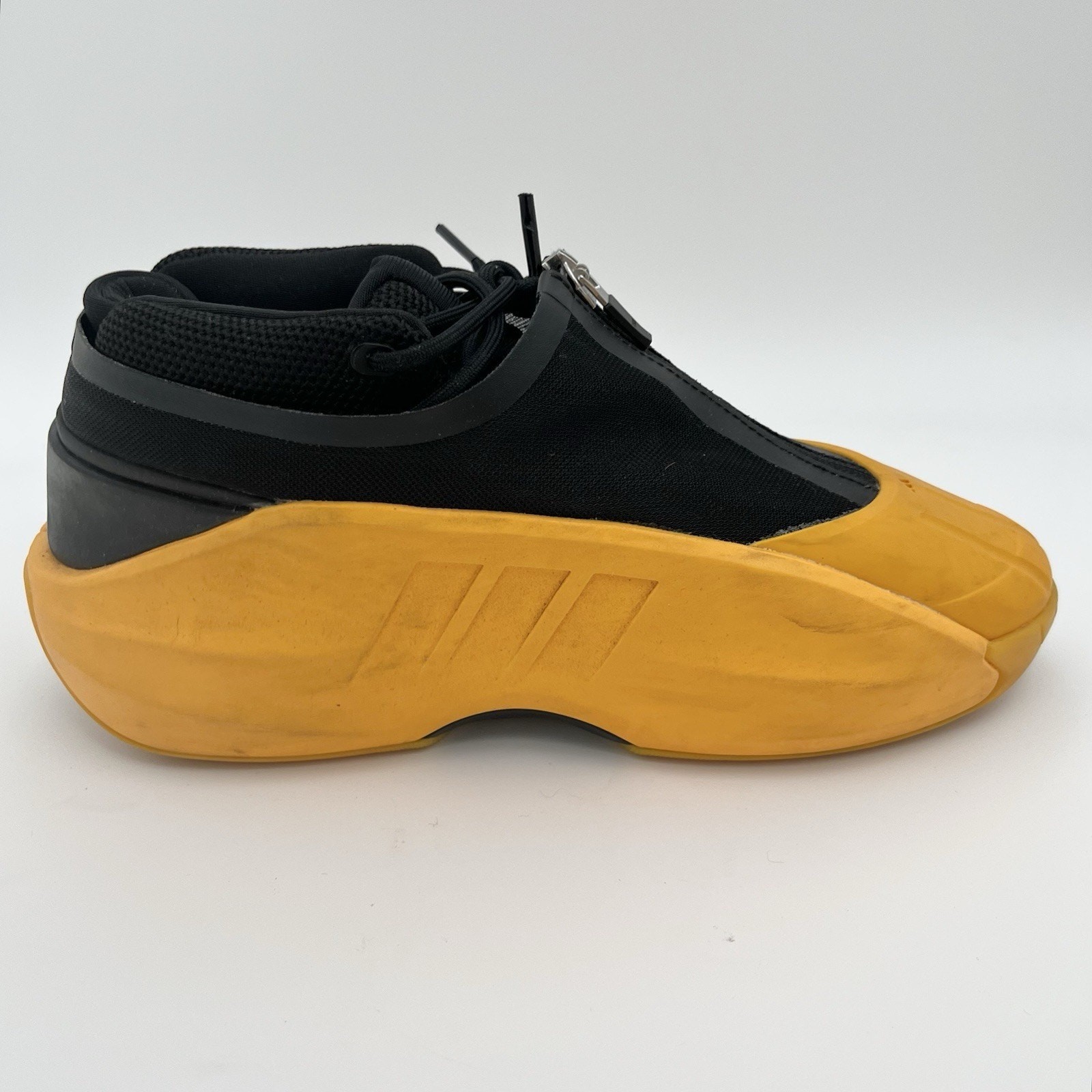 ADIDAS Crazy IIInfinity Lakers Crew Yellow Black IG6157 Sneakers US Mens 7.5 GUC
