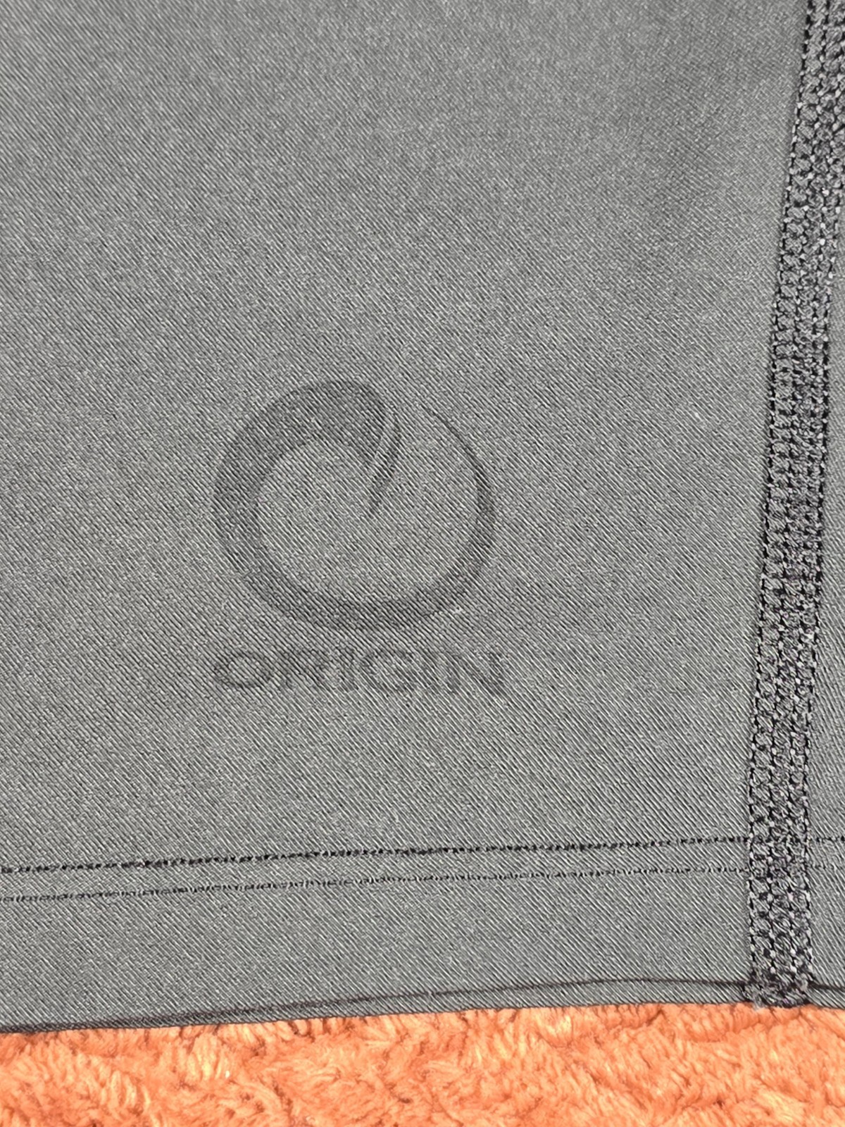 ORIGIN Mens Medium Athletic Training Shorts Gray Gym Workout Running 7 Inseam