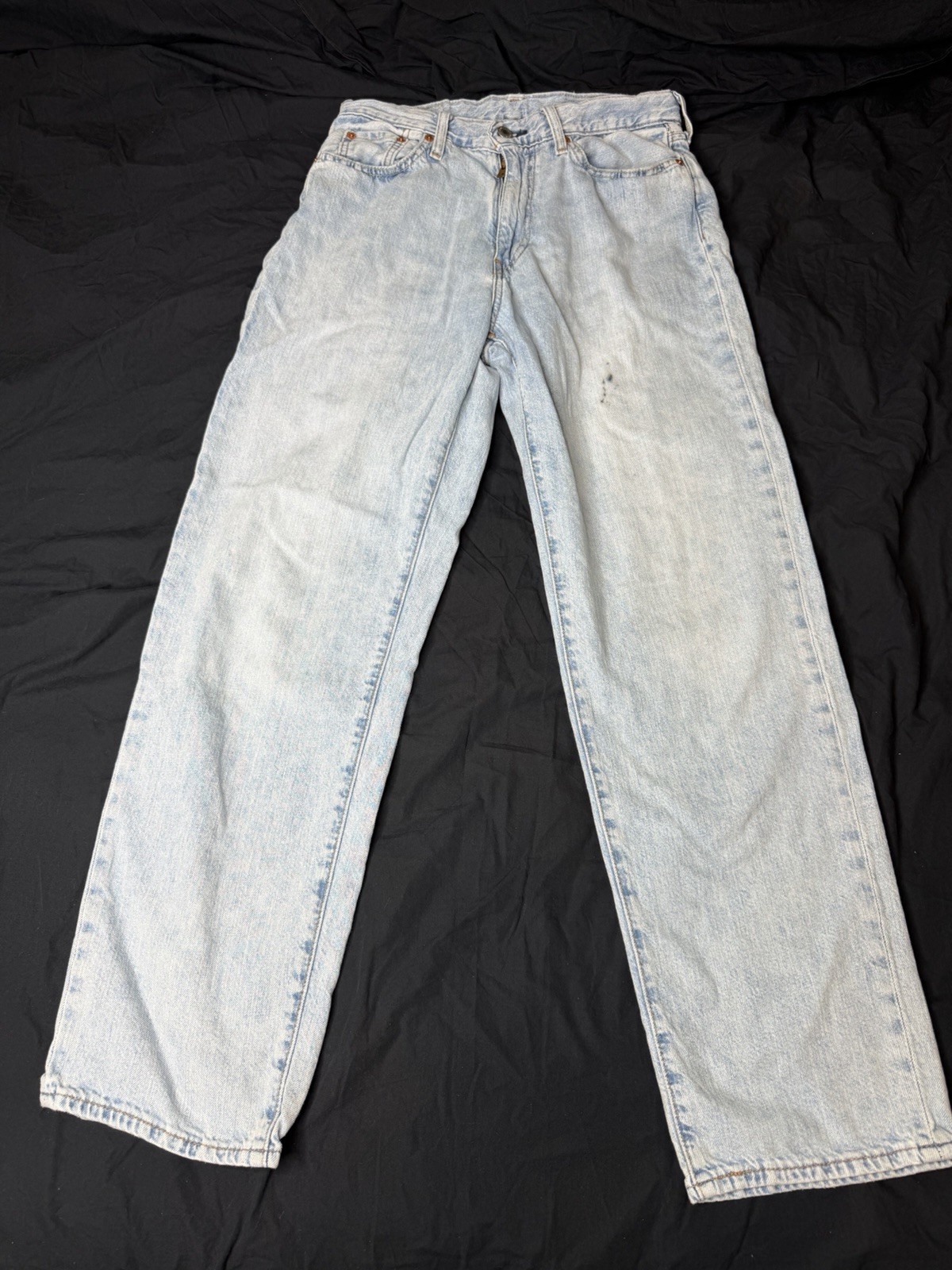 Levis Premium 568 Loose Straight Leg Jeans Men’s 30×32 Blue Denim 29037-0070