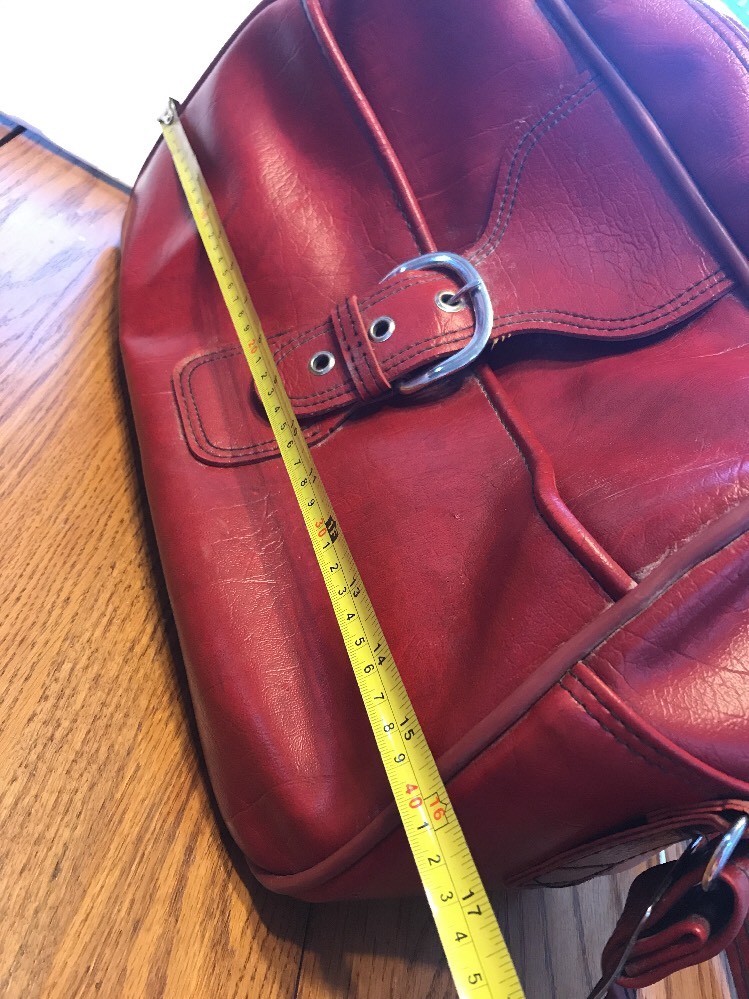 Old-fashioned briefcase & luggage bag Super Cool Red Ships N 24h