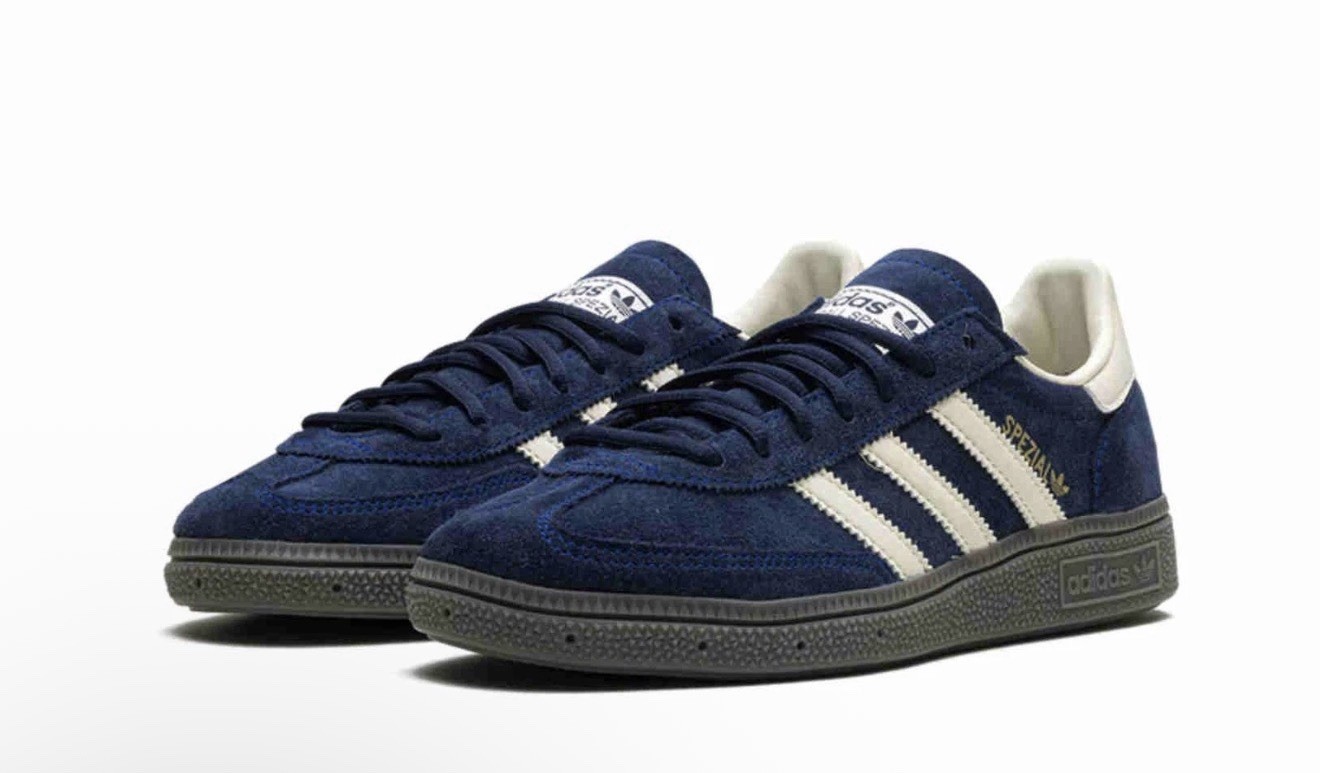 Adidas HandBall Spezial Men’s Sizes 9.5-10.5 Casual Shoe Blue White Gum Trainer