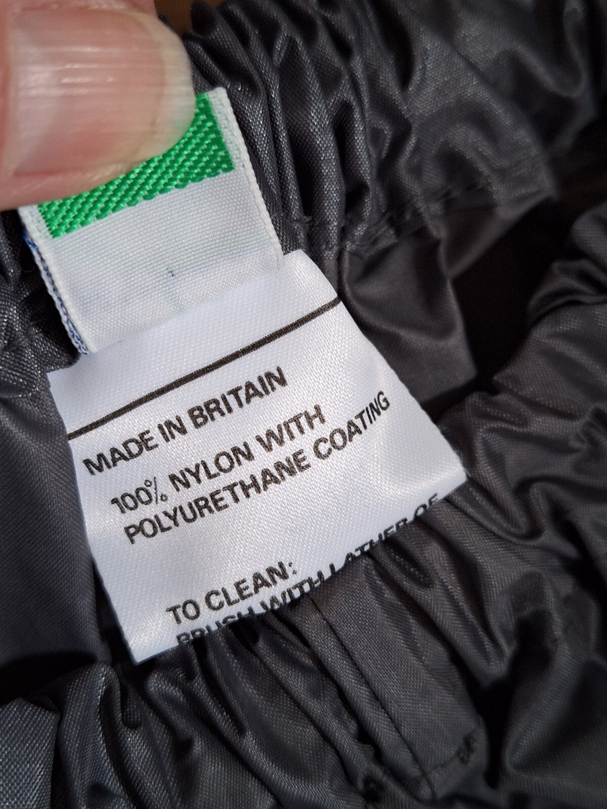 Sprayway Hydro Dry Waterproof Nylon Grey Rustle Hiking Trousers UK 8 EU 36 US 4