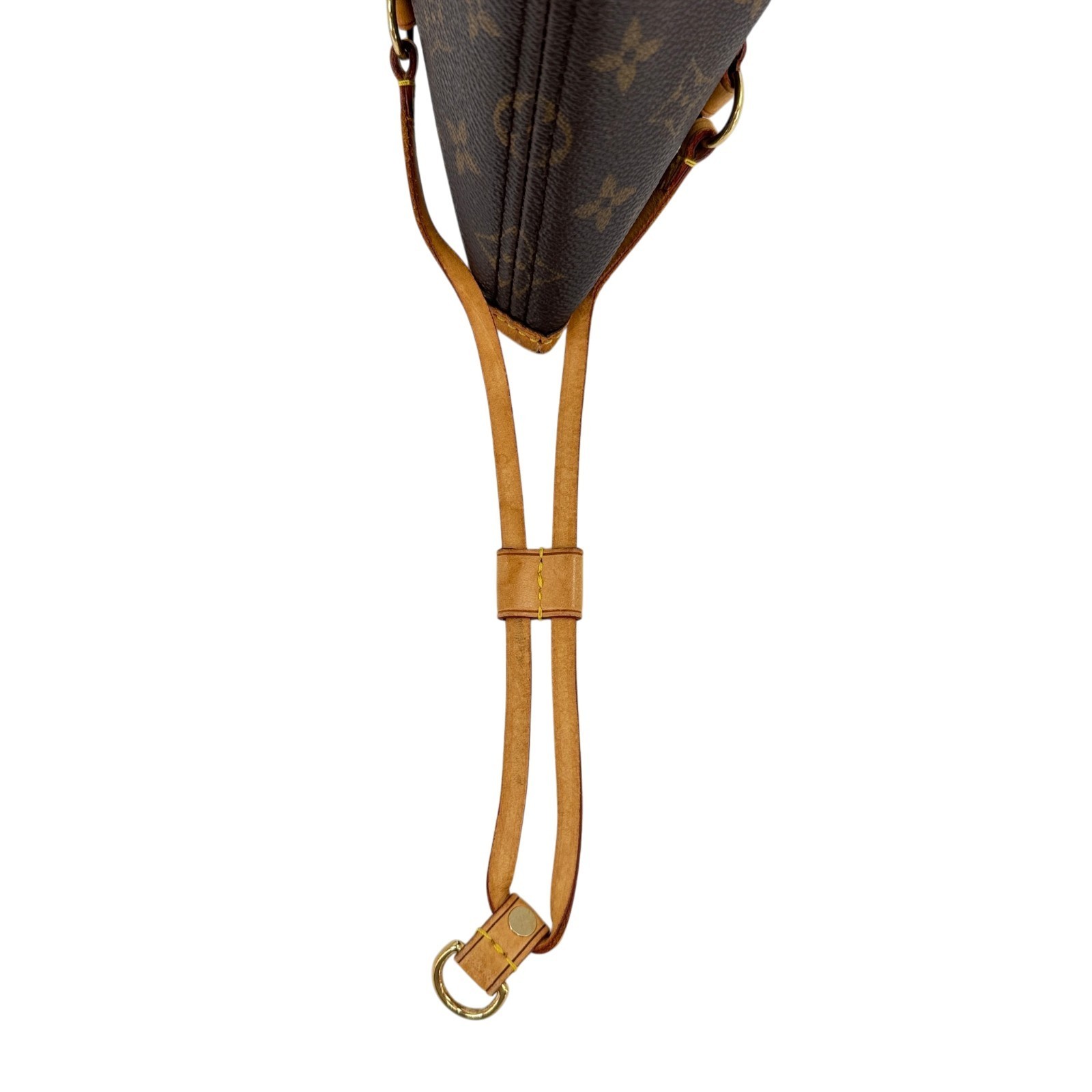 LOUIS VUITTON Neverfull MM Monogram Canvas Brown Women Shoulder Tote Bag M40156