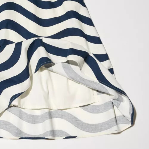 [XS-XXL] UNIQLO x Marimekko Linen-blend Skirt 4Color WOMEN Japan New