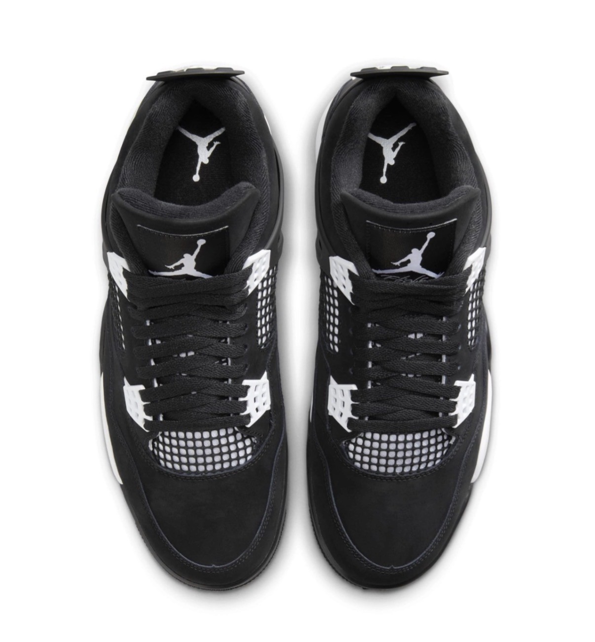 Jordan 4 Retro “White Thunder” Men’s Mid Top Basketball Shoes Size 7-12