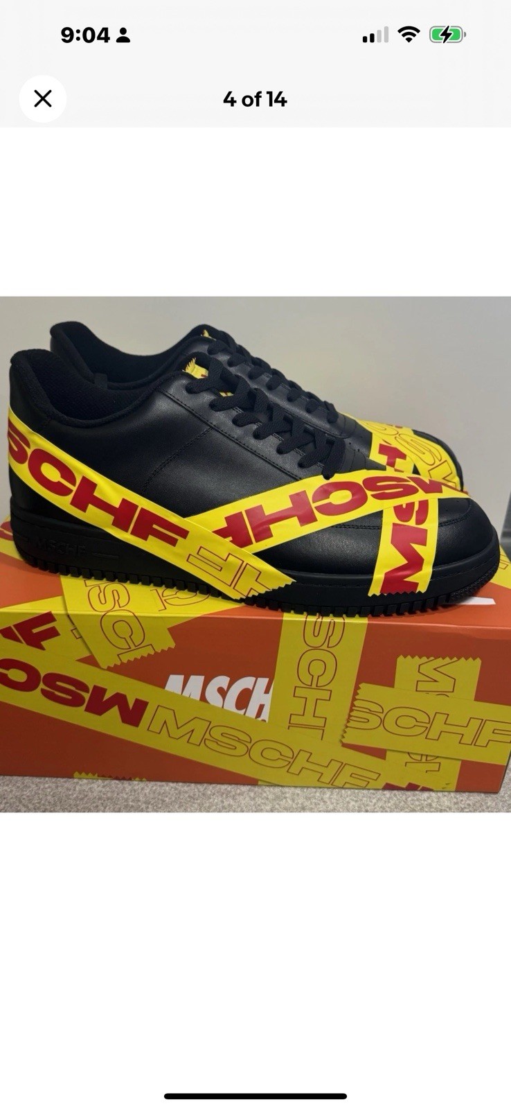 Size 7 – MSCHF TAP3 Black-AUTHENTIC