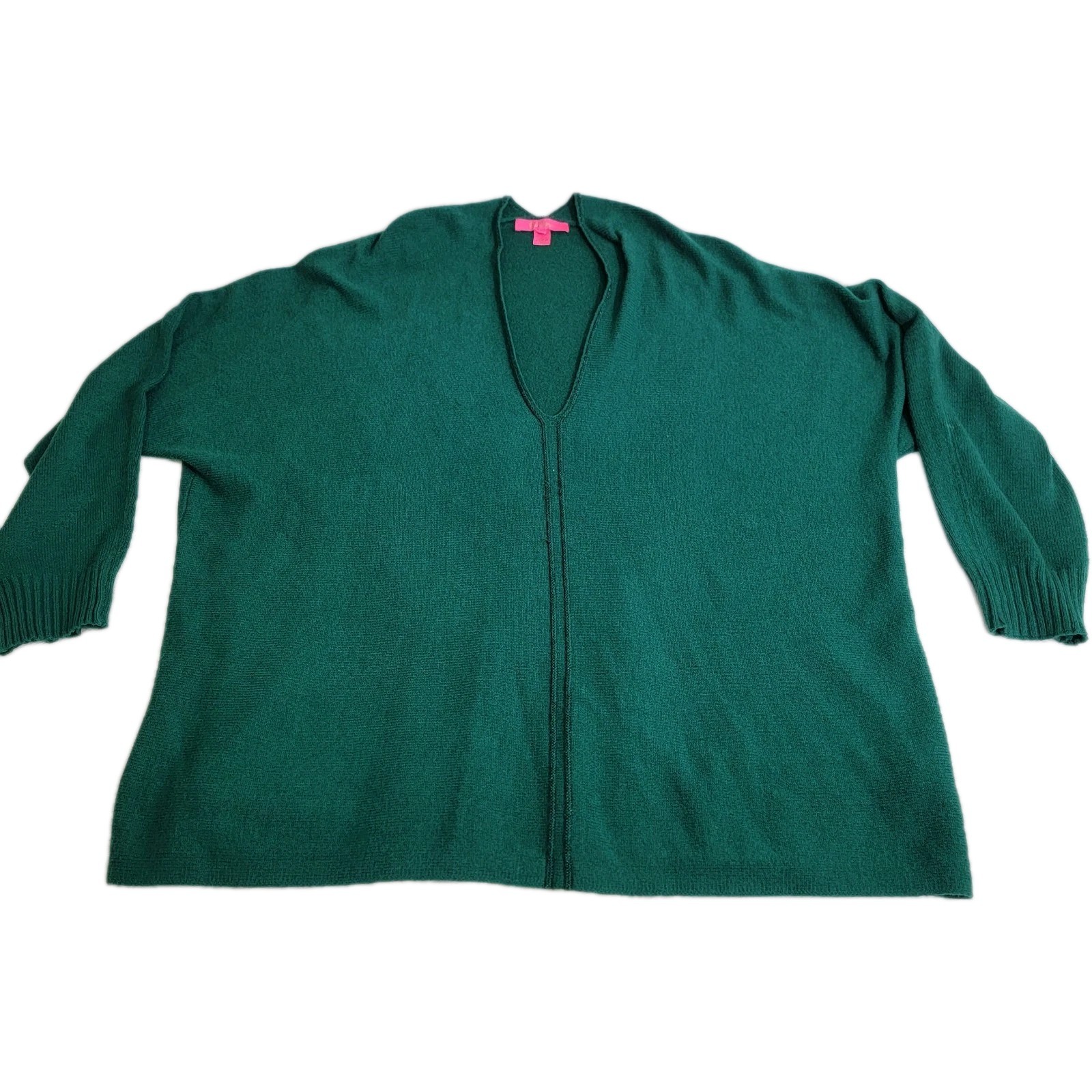 Lilly Pulitzer Sevie Dolman Sleeve Sweater Evergreen Size XXL Holiday Christmas