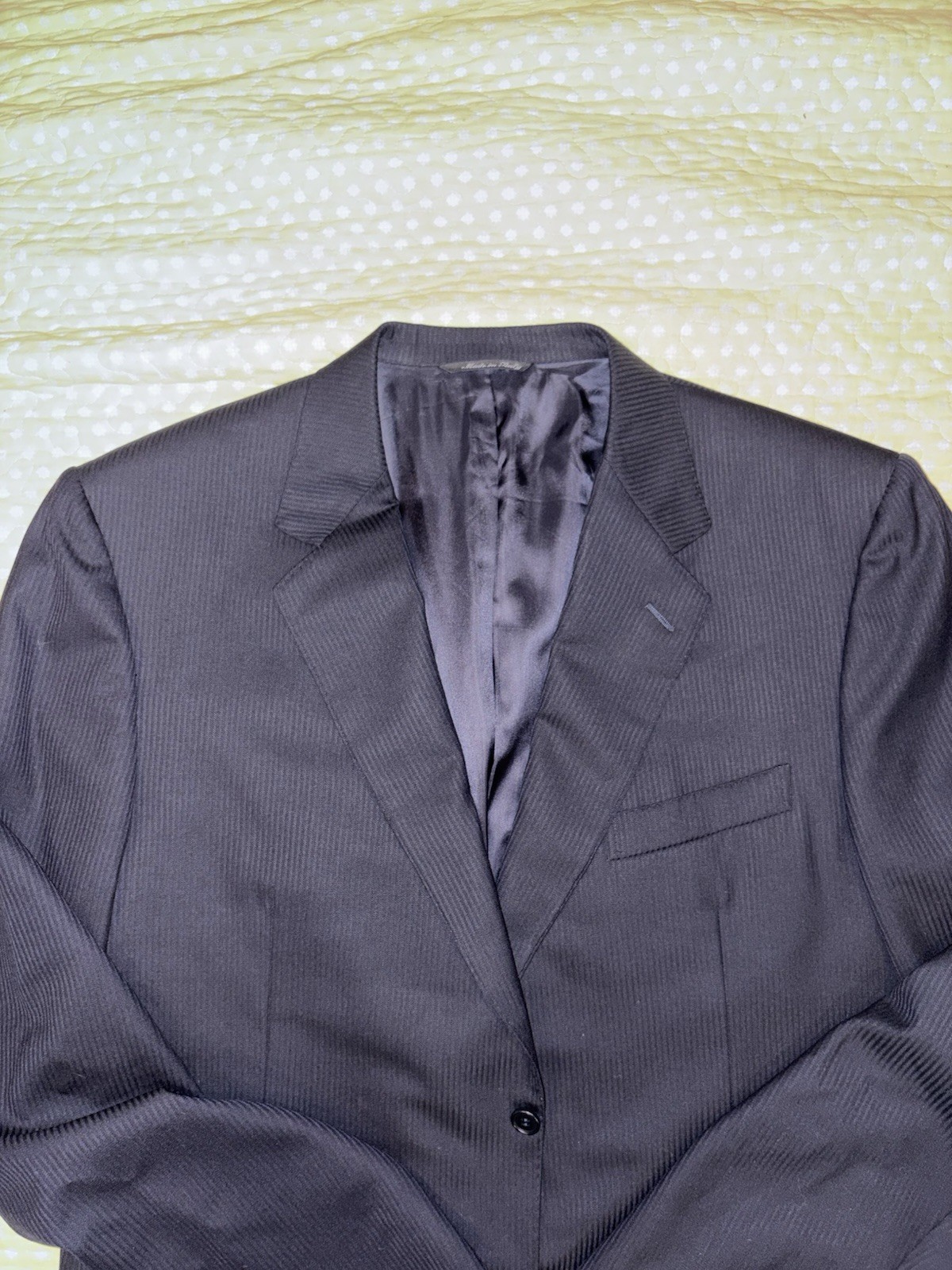 Canali Men’s Blazer 48L (58eu) Super 120s Wool Sport Coat Jacket Made In Italy